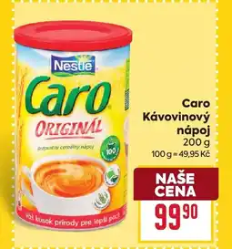 Billa Caro Kávovinový nápoj nabídka
