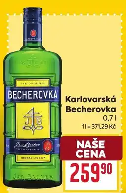 Billa Karlovarská Becherovka nabídka