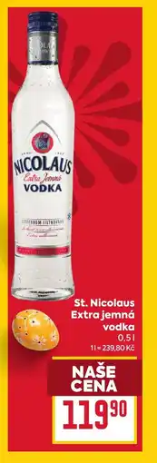 Billa St. Nicolaus Extra jemná vodka nabídka