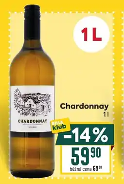 Billa Chardonnay nabídka