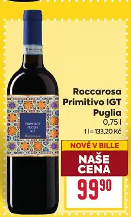 Billa Roccarosa Primitivo IGT Puglia nabídka