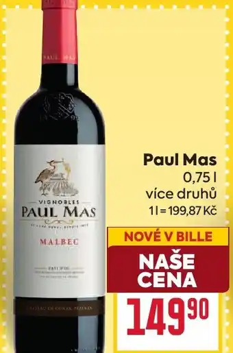 Billa Paul Mas nabídka