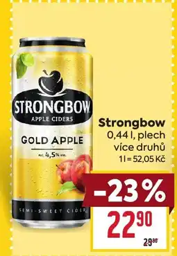 Billa Strongbow nabídka