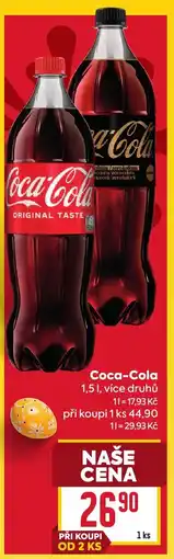 Billa Coca-Cola nabídka