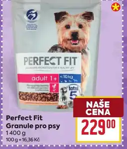 Billa Perfect Fit Granule pro psy nabídka