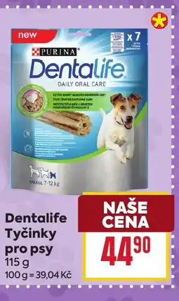Billa Dentalife Tyčinky pro psy nabídka