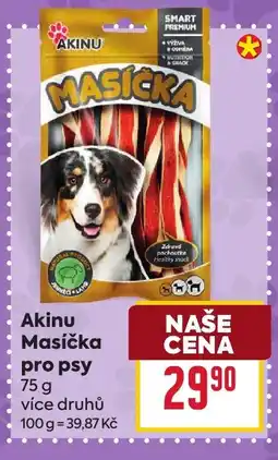 Billa Akinu Masíčka pro psy nabídka