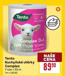 Billa Tento Kuchyňské utěrky Complex nabídka