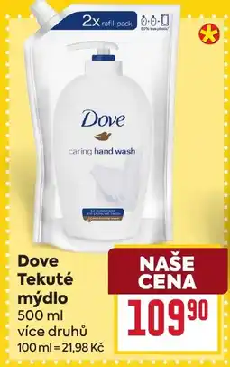 Billa Dove Tekuté mýdlo nabídka