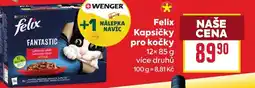 Billa Felix Kapsičky pro kočky nabídka