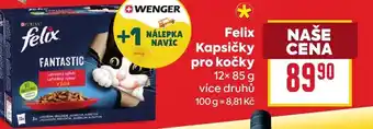 Billa Felix Kapsičky pro kočky nabídka