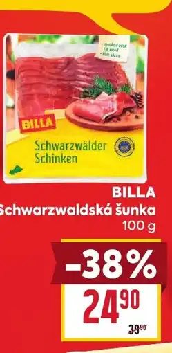 Billa BILLA Schwarzwaldská šunka nabídka