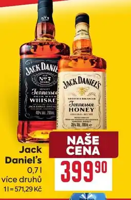 Billa Jack Daniel's nabídka