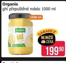 Teta Organis ghí přepuštěné máslo nabídka