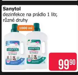Teta Sanytol Dezinfekce na prádlo nabídka