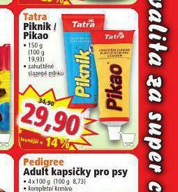 Norma Tatra piknik, pikao nabídka