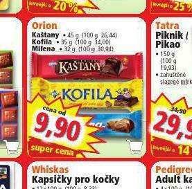 Norma Orion kaštany, kofila, milena nabídka