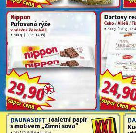 Norma Nippon pufovaná rýže nabídka