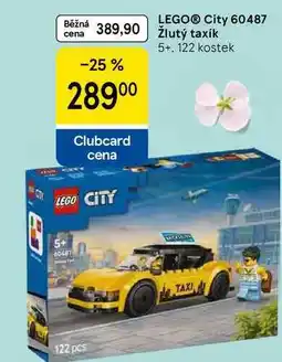 Tesco LEGO City 60487 žlutý taxík 5+, 122 kostek nabídka
