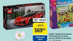 Tesco LEGO Speed Champions 77254 Sportovní auto Ferrari SF90 XX Stradale 9+, 339 kostek nabídka