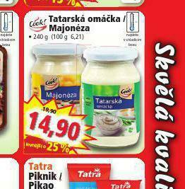 Norma Tatarská omáčka nabídka