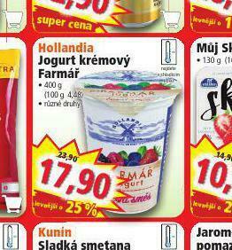 Hollandia jogurt krémový farmář