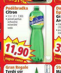 Norma Poděbradka citron nabídka