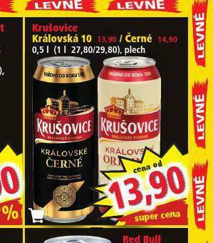 Norma Pivo krušovice 10 / černé nabídka