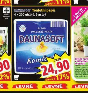 Norma Daunasoft toaletní papír nabídka