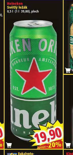 Norma Pivo heineken nabídka