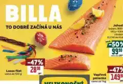 Billa Losos filet nabídka