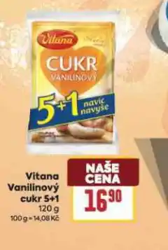 Billa Vitana vanilinový cukr nabídka