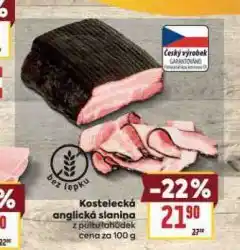 Billa Anglická slanina nabídka