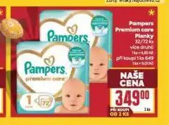 Billa Pampers dětské plenky nabídka