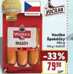 Billa Špekáčky nabídka