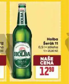 Billa Pivo holba šerák 11 nabídka