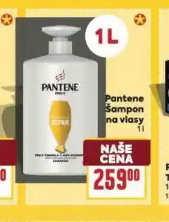 Billa Pantene šampon nabídka
