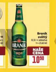 Billa Pivo braník nabídka