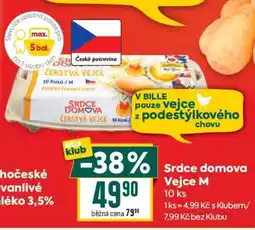 Billa Srdce domova Vejce M nabídka