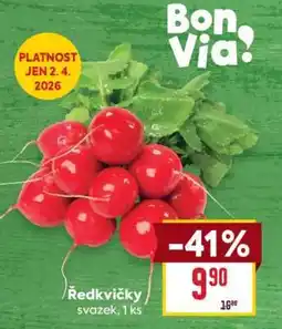 Billa Ředkvičky svazek • 1 ks nabídka