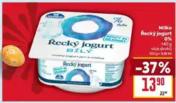 Billa Milko Řecký jogurt nabídka
