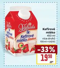 Billa Kefírové mléko jahodové nabídka