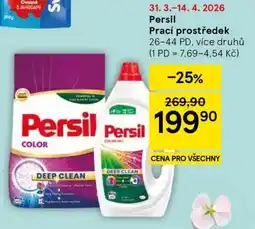 Tesco Persil prací prostředek nabídka