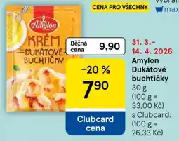 Tesco Amylon Dukátové buchtičky nabídka