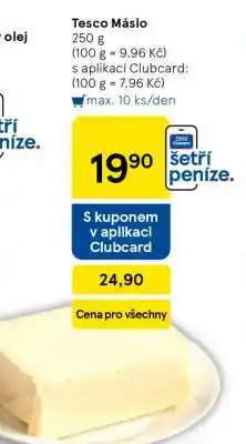 Tesco Tesco Máslo nabídka