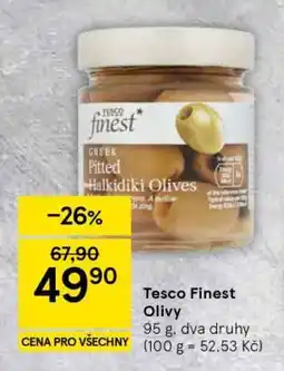 Tesco Tesco Finest Olivy nabídka