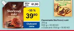 Tesco Cassonade Skořicový cukr nabídka