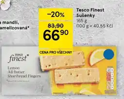 Tesco Tesco Finest Sušenky nabídka