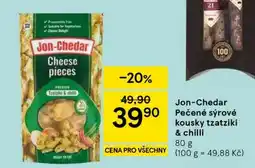 Tesco Jon-Chedar Pečené sýrové kousky tzatziki & chilli nabídka