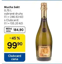 Tesco Mucha sekt nabídka